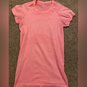 Pink lululemon top